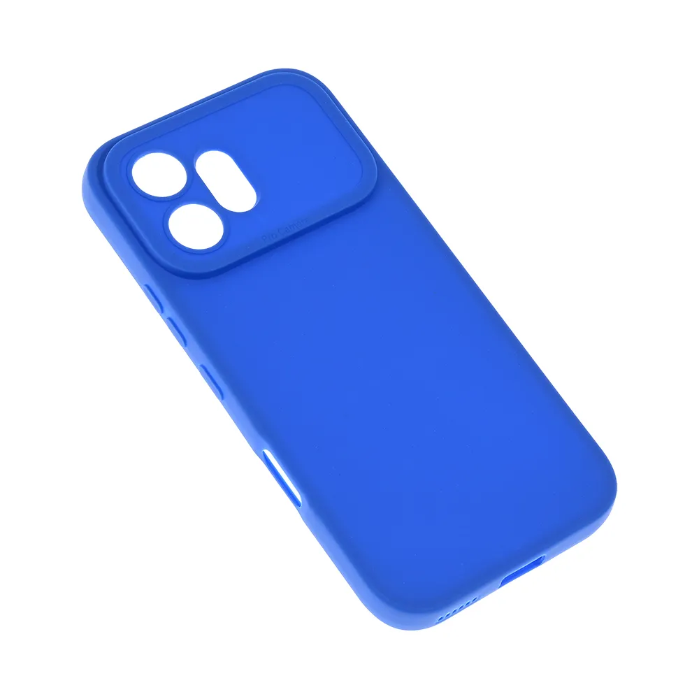 Maska Silikon Pro Camera za Honor 600 plava