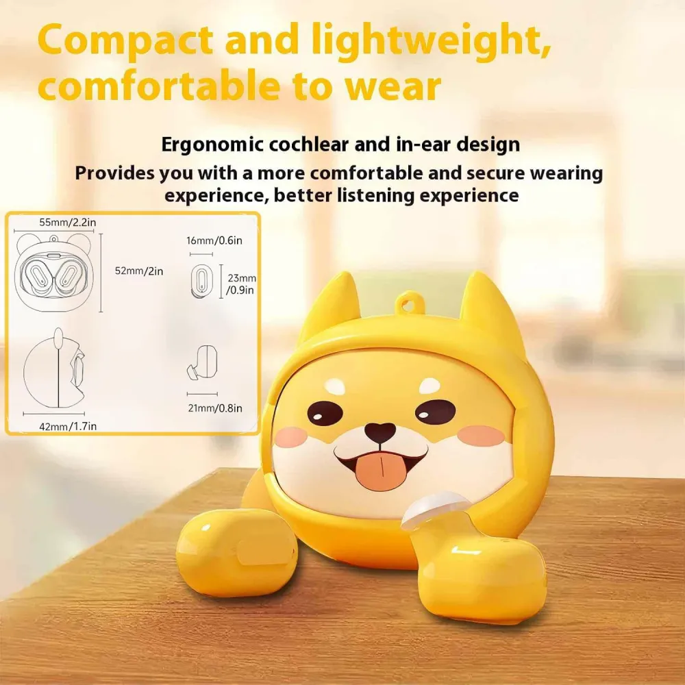 Bluetooth slusalice Cat zute