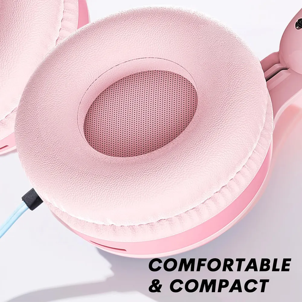 Bluetooth slusalice Bunny bele