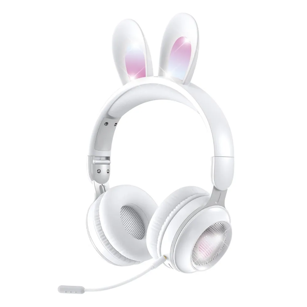 Bluetooth slusalice Bunny bele