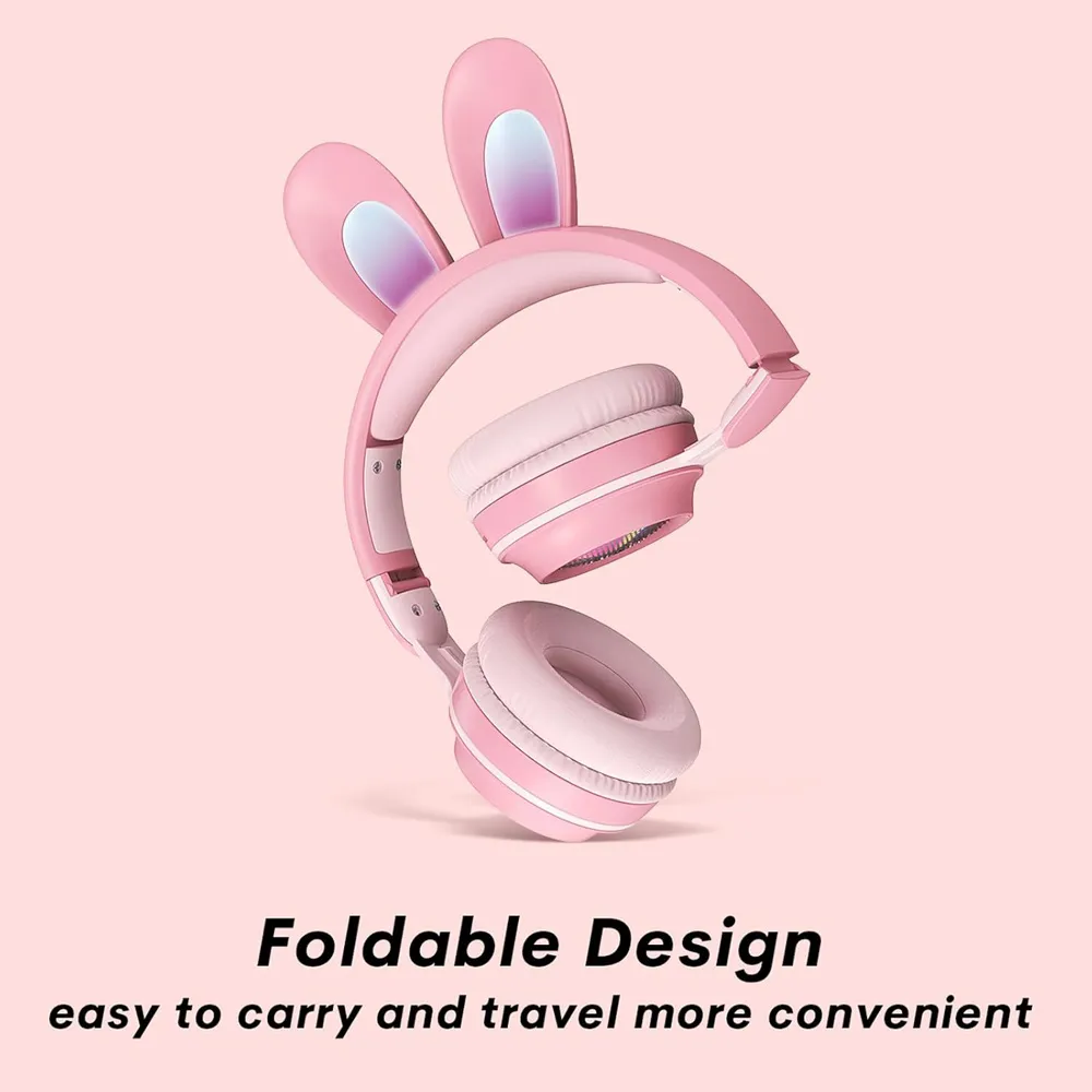 Bluetooth slusalice Bunny plave