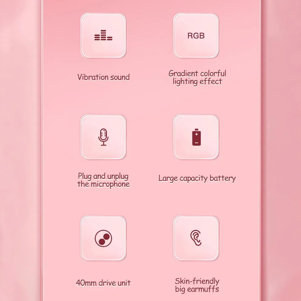 Bluetooth slusalice Bunny plave