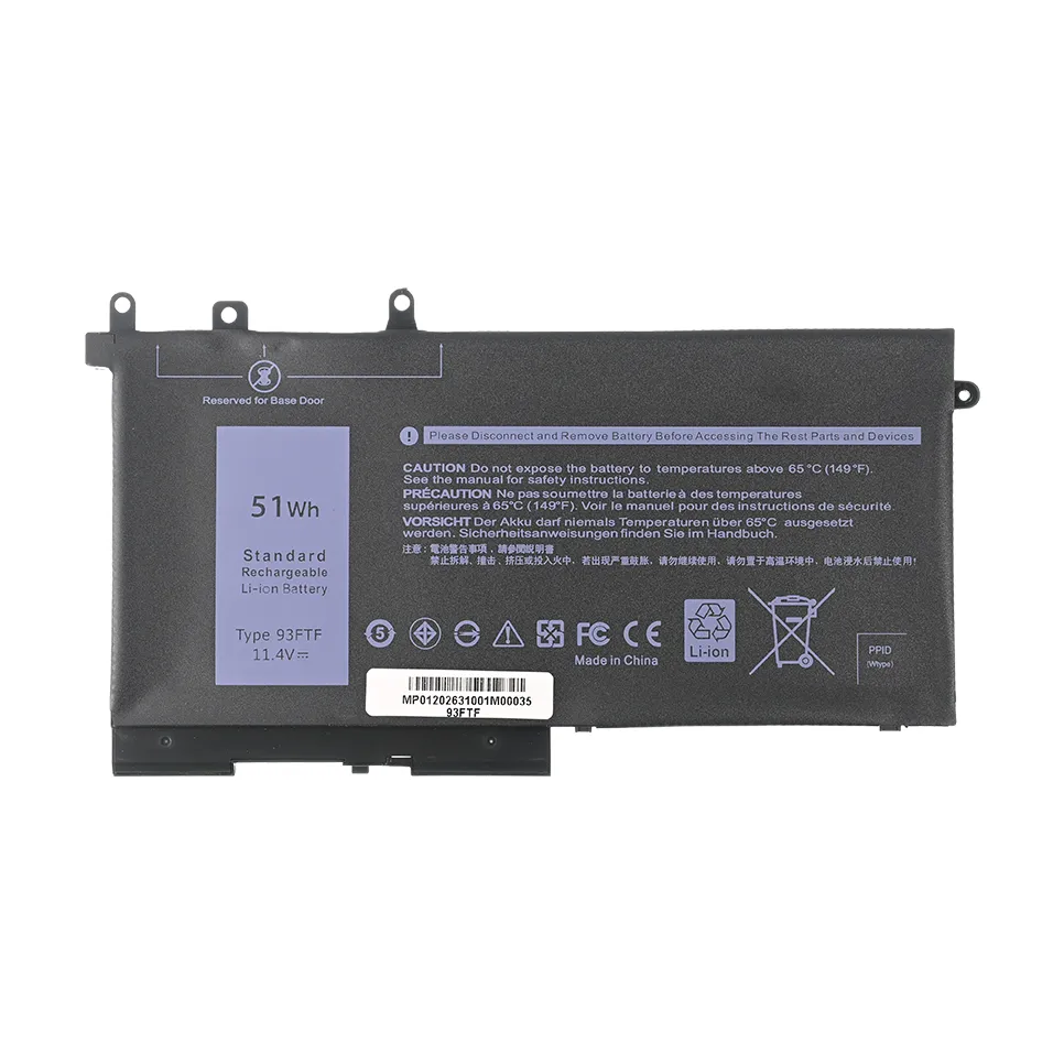 Baterija za laptop Dell Latitude E5280, E5580, E5590 93FTF HQ2200 B