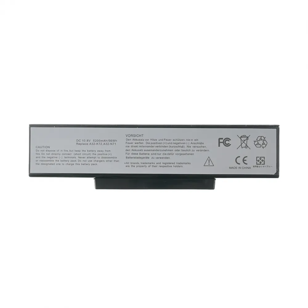 Baterija za laptop Asus N71 K72 10.8V 5200mAh HQ2200 B