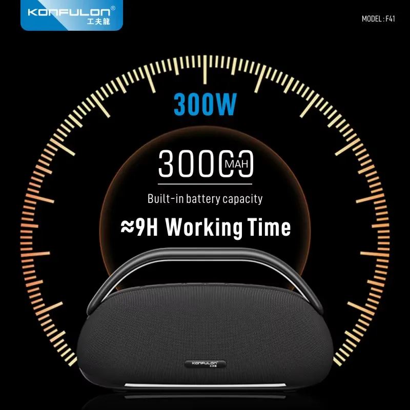 Bluetooth zvucnik KONFULON F41 300W baterija 30000mAh