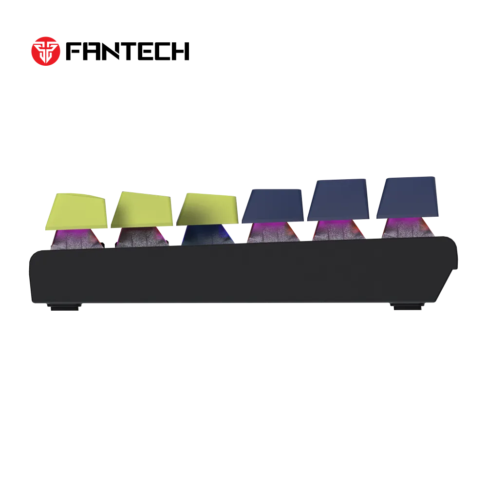 Tastatura Mehanicka Gaming Fantech MK877S RGB Atom 87S Mori bela (taro switch)