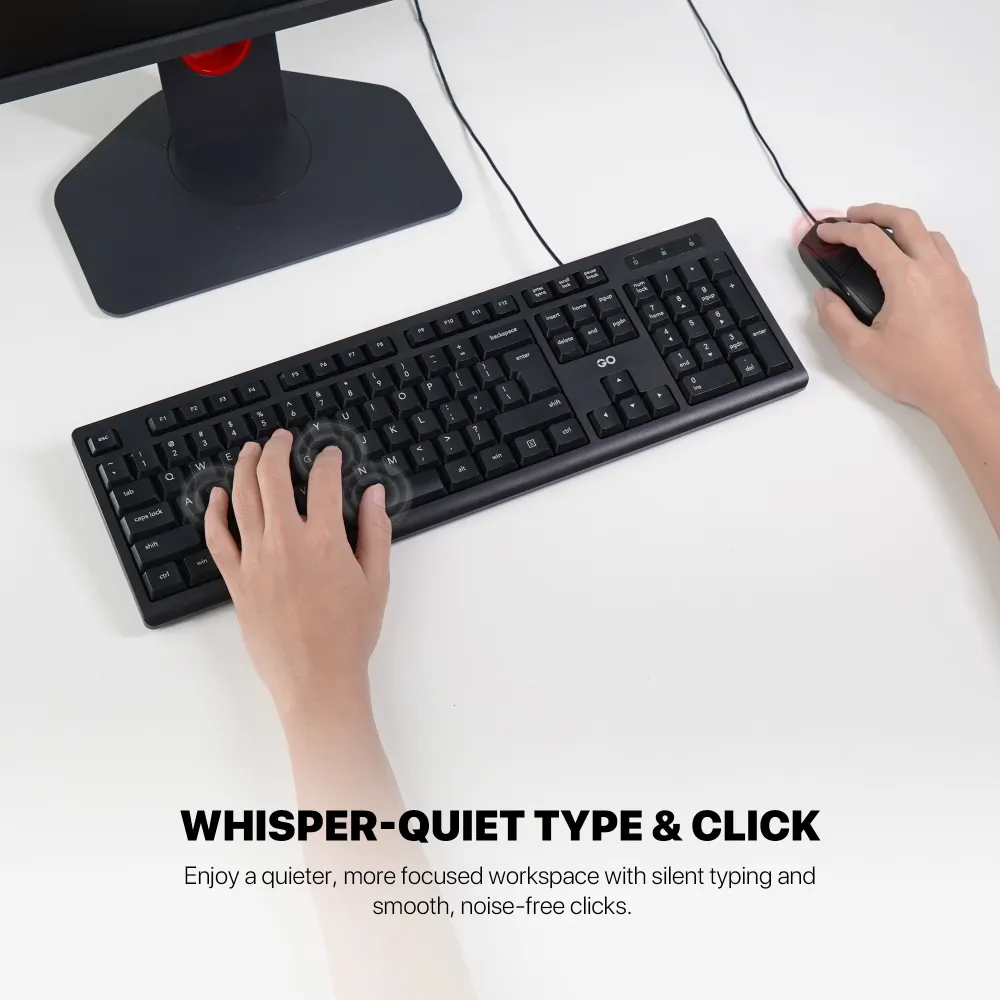 Combo mis i tastatura Fantech GO KM-101 crni