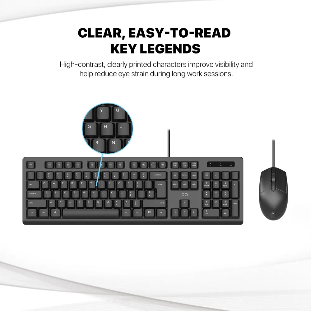 Combo mis i tastatura Fantech GO KM-101 crni