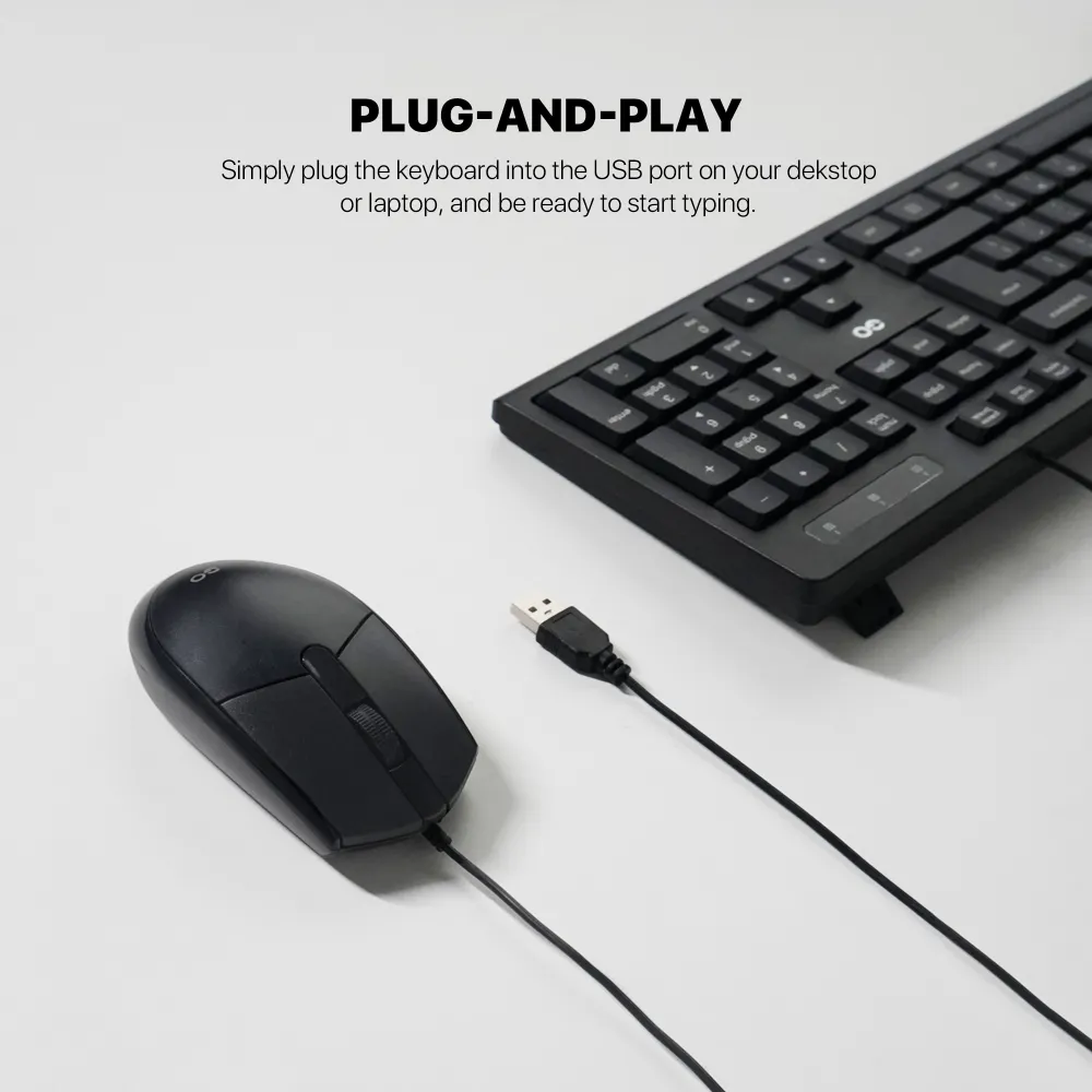 Combo mis i tastatura Fantech GO KM-101 crni