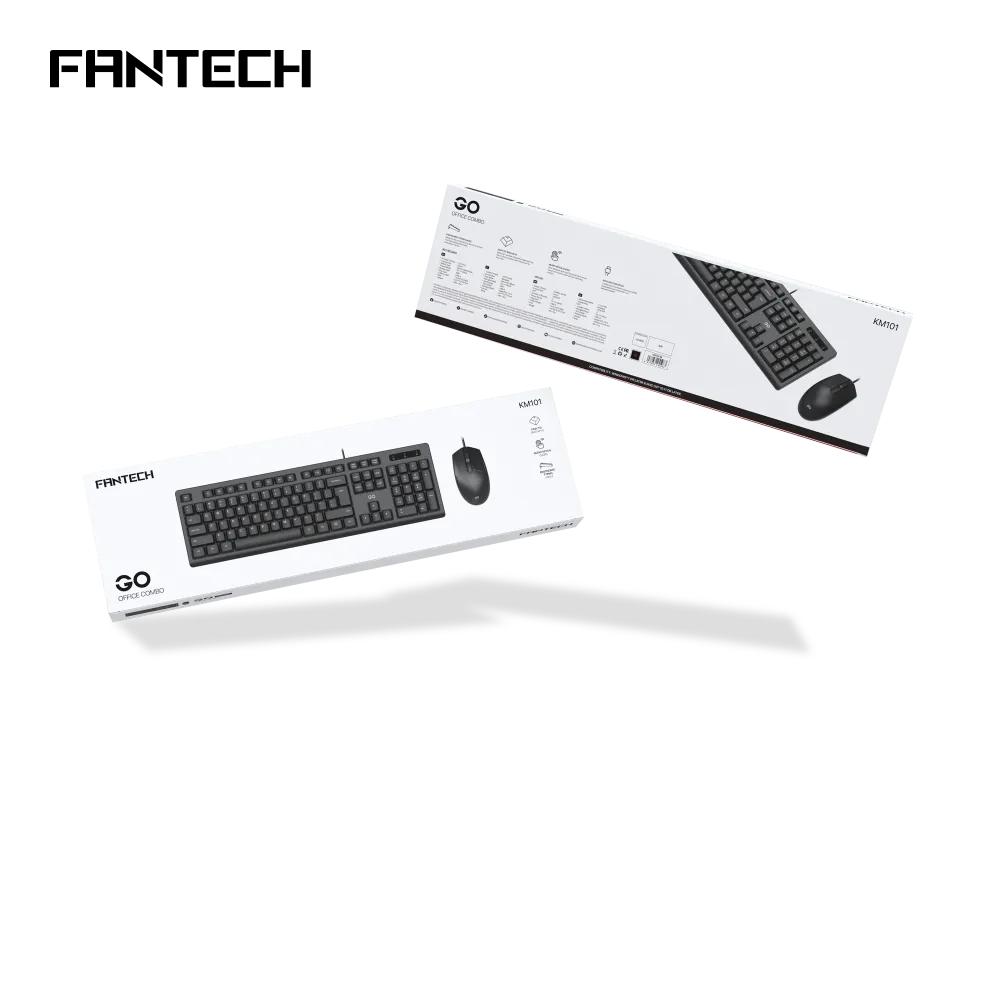 Combo mis i tastatura Fantech GO KM-101 crni