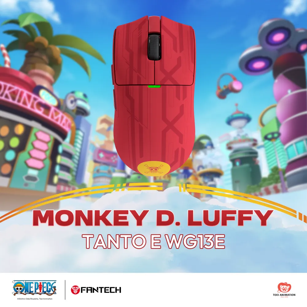 Mis Wireless Gaming Fantech WG13E Tanto E ONE PIECE - LUFFY