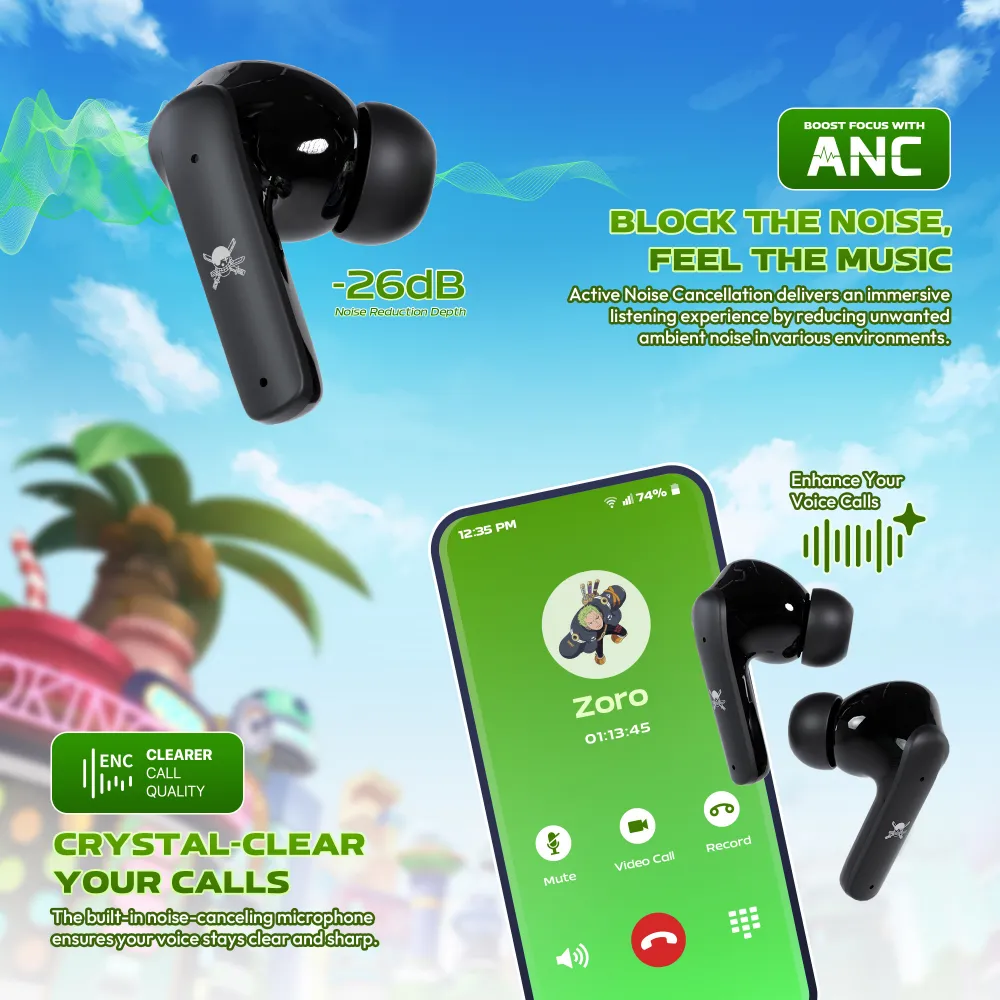 Slusalice Wireless Fantech  FT20 OP Groove ANC ONE PIECE - ZORO