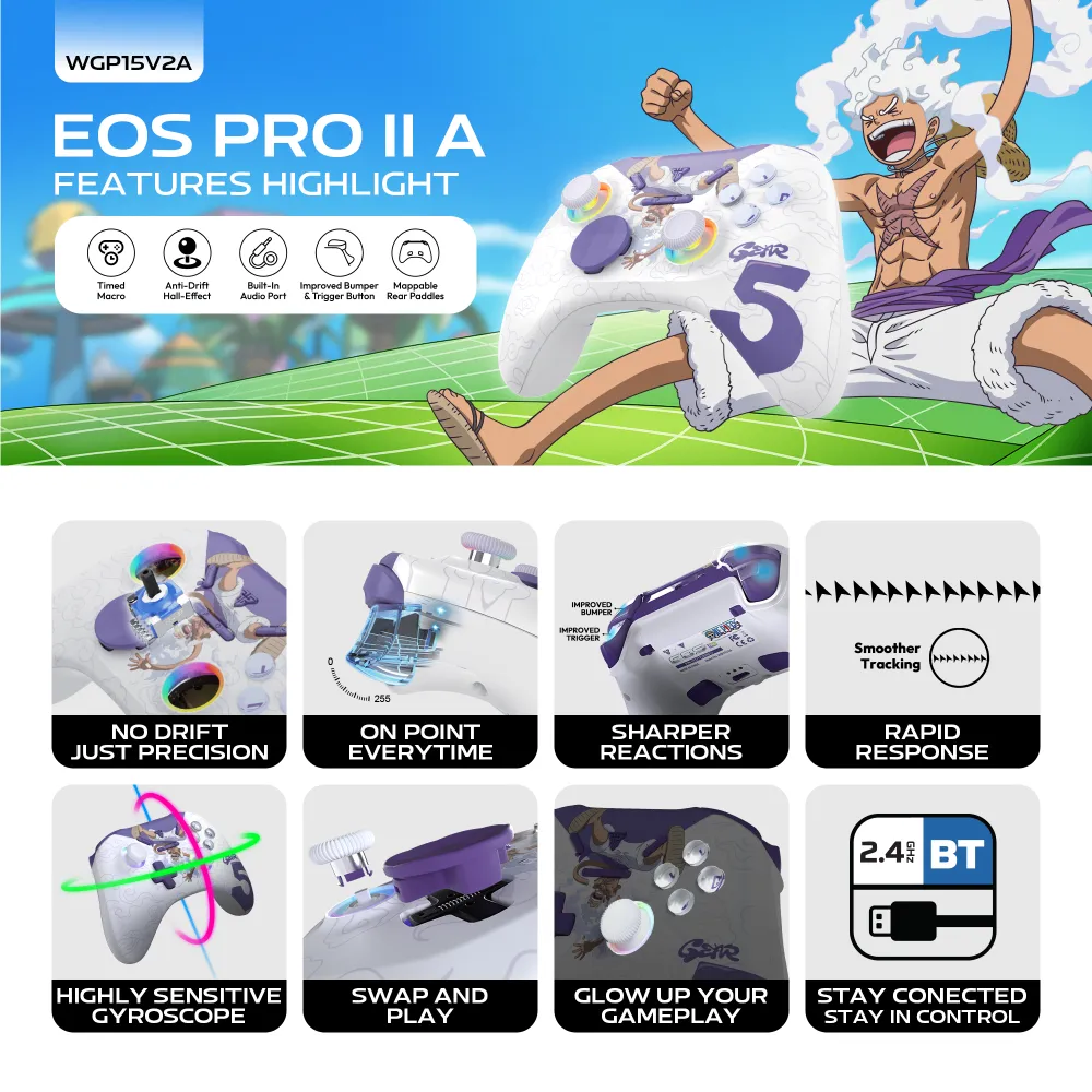 Joypad Wireless Fantech WGP15V2A OP EOS PRO II ONE PIECE - GEAR5