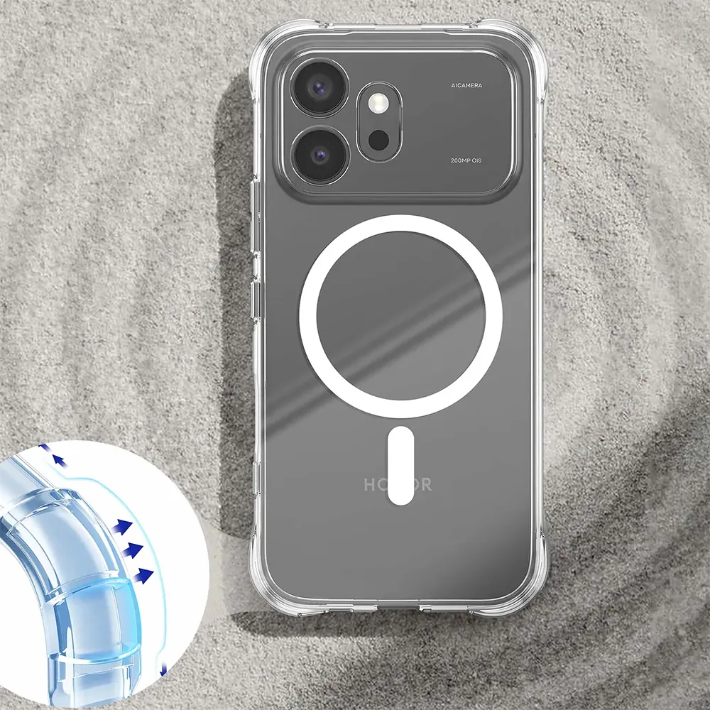 Maska Magsafe Ice Cube za Honor 600 transparent