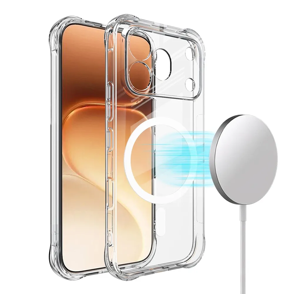 Maska Magsafe Ice Cube za Honor 600 Pro transparent