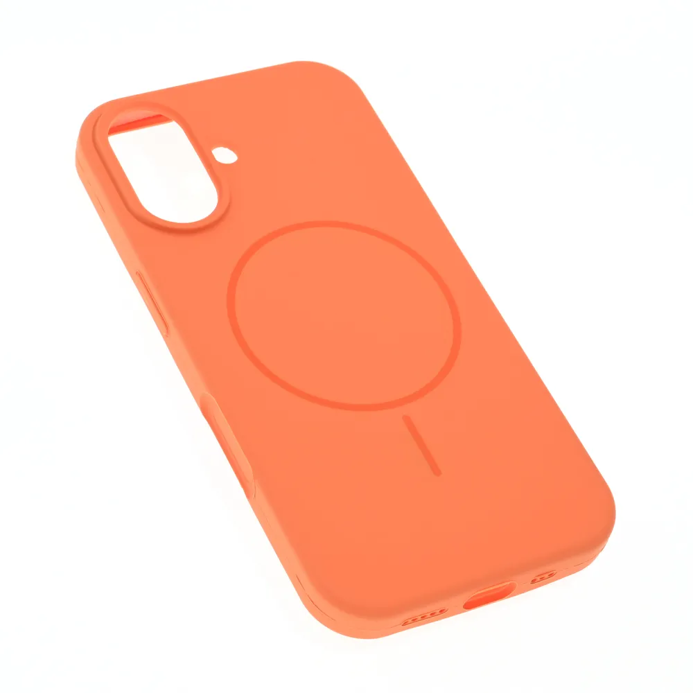 Maska Magsafe Pure color za iPhone 16 6.1 narandzasta