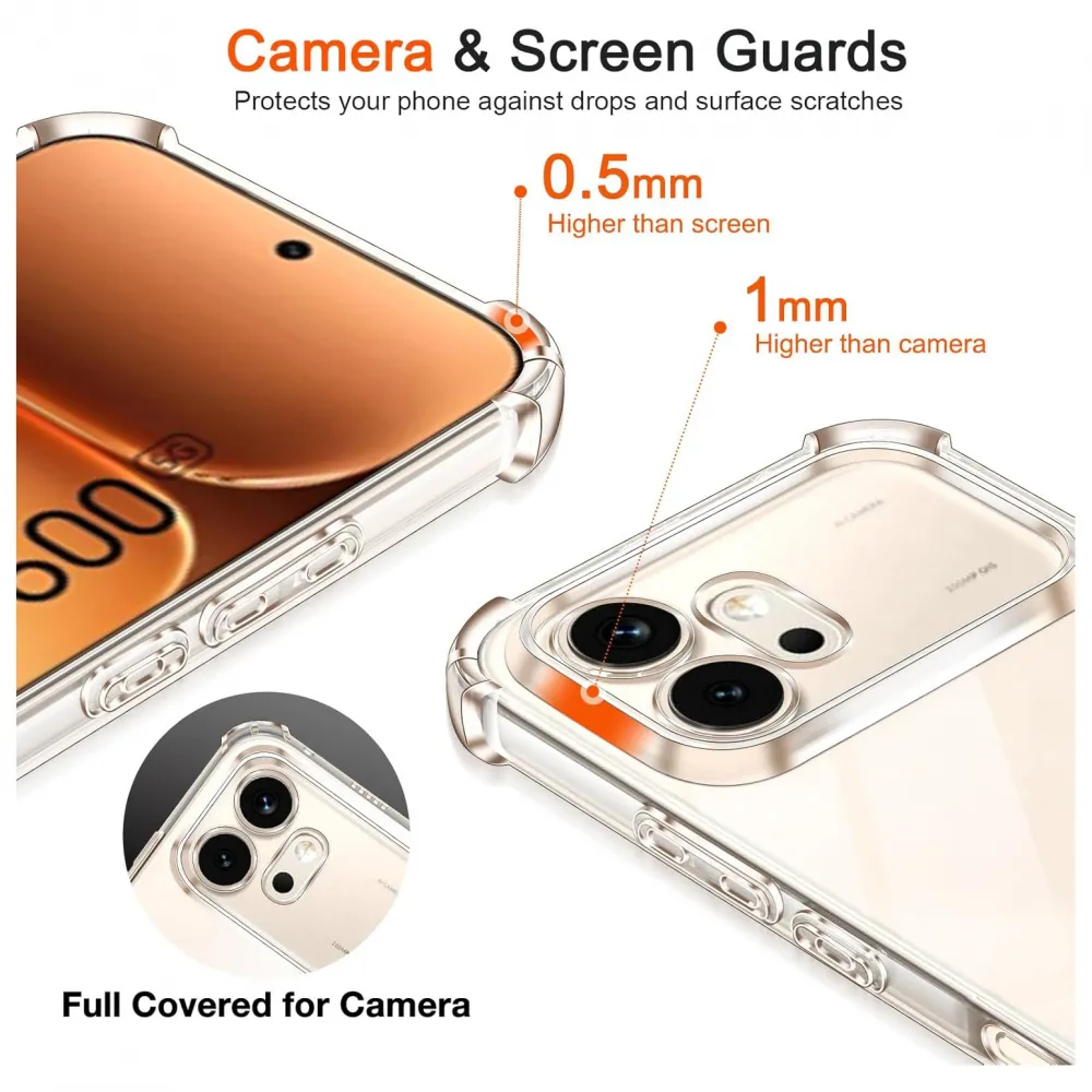 Maska Transparent Ice Cube za Honor 600