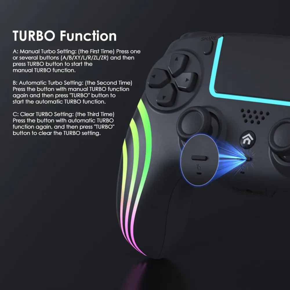 Joypad Elite Wireless za PS5 crni RGB