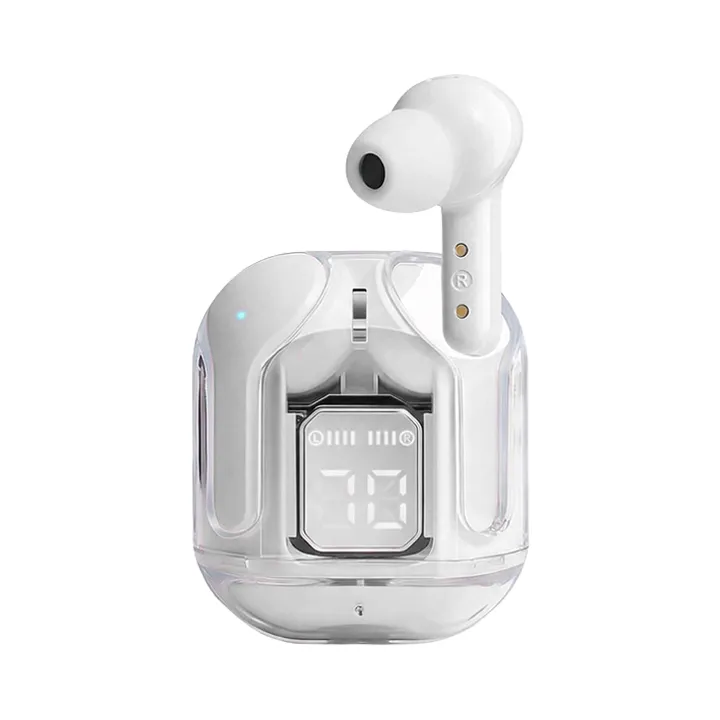 Bluetooth slusalice Airpods T-phox Ultrapods Max bele HQ