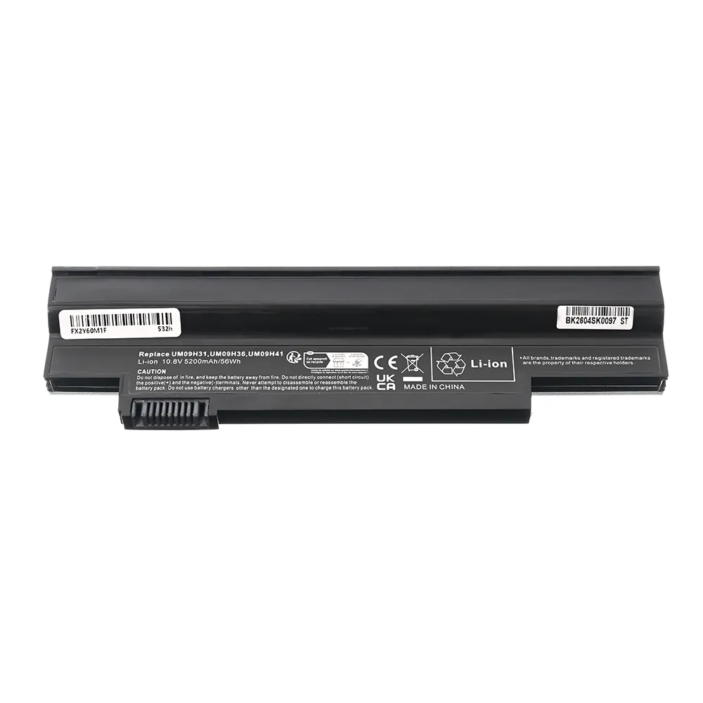 Baterija za laptop Acer Aspire One 532H 11.1V 5200mAh HQ2200 M