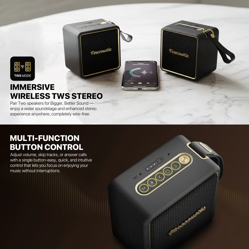 Bluetooth zvucnik Fantech FBS1 Hako Nomad crni