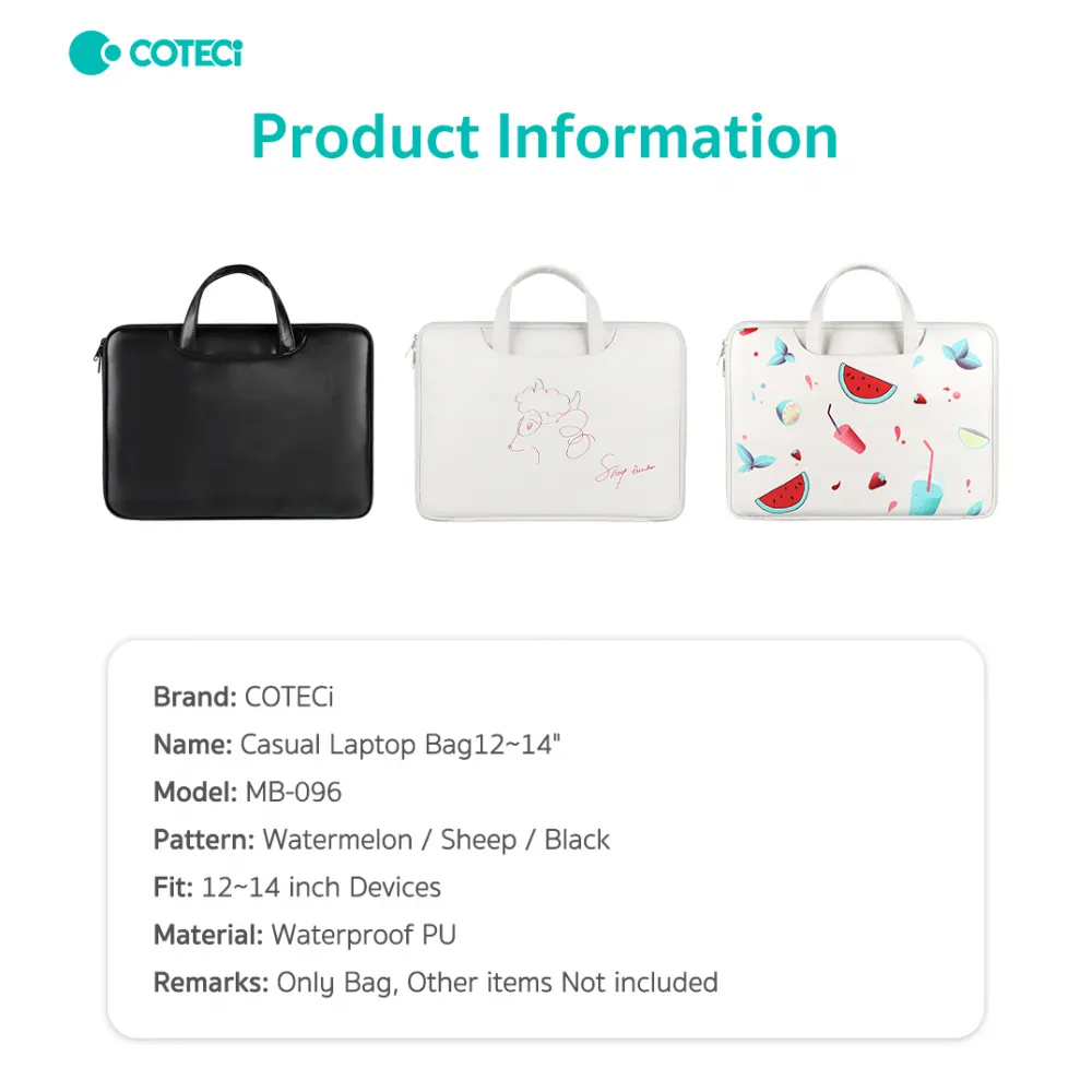 Torba za laptop Coteci MB-096 15-16 inch watermelon