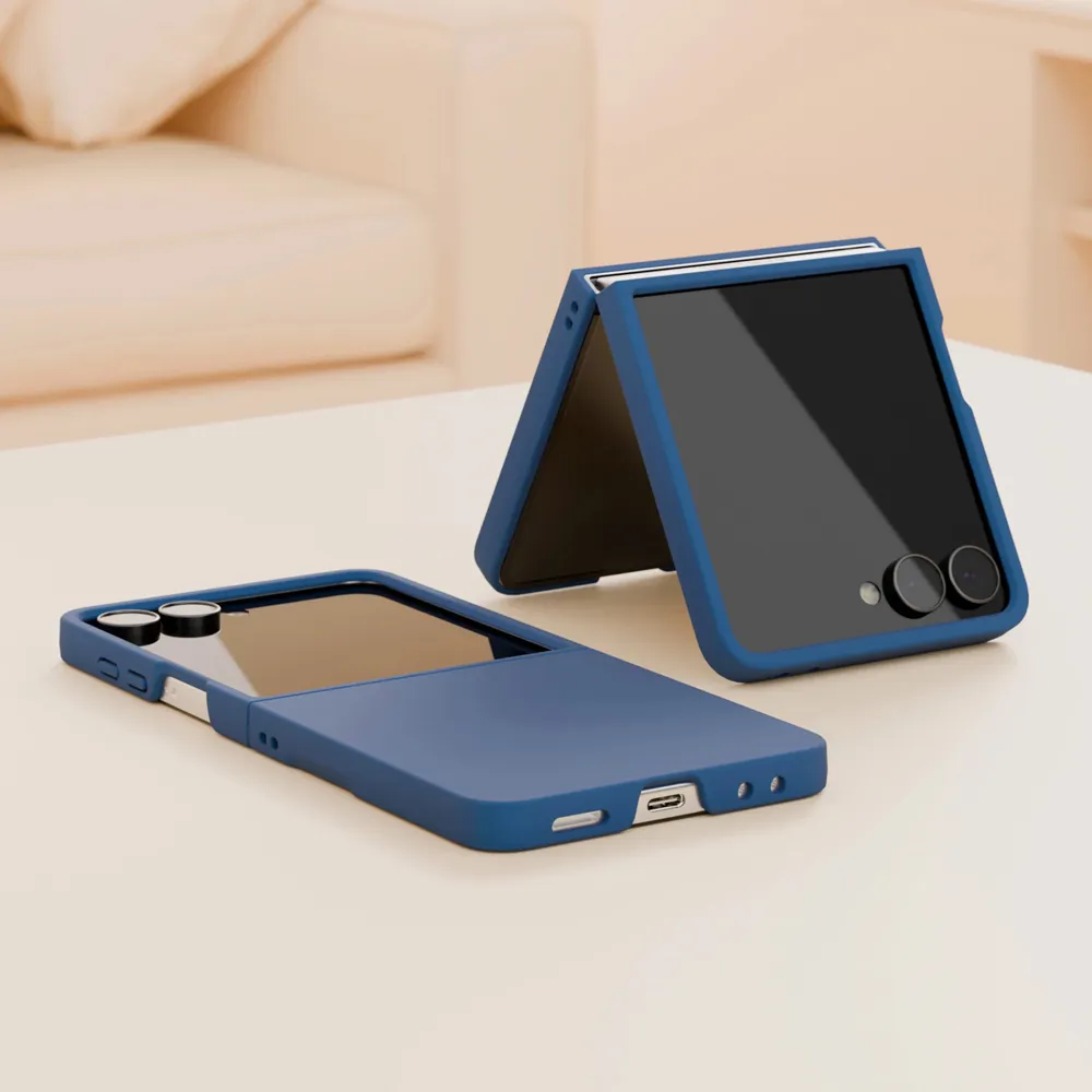 Maska Elegant Fold za Samsung F761B Galaxy Z Flip 8 crna