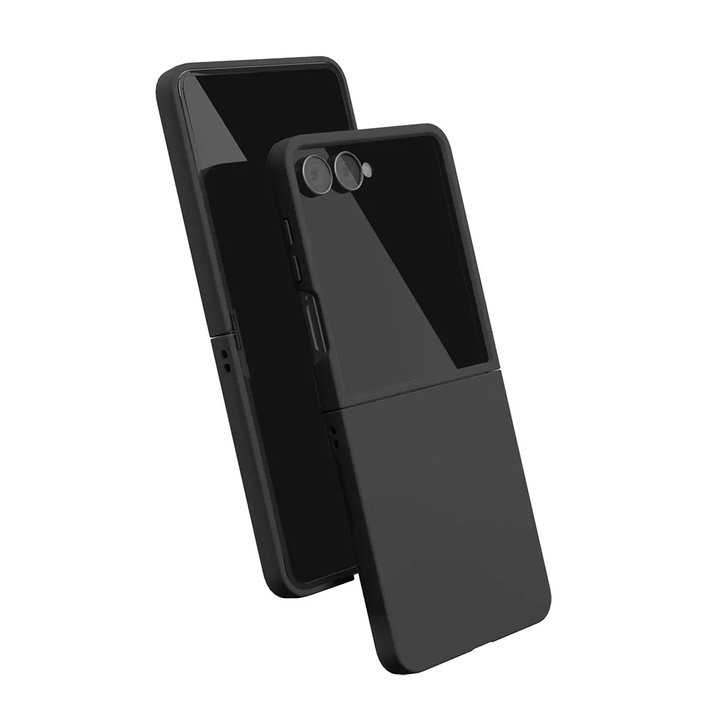 Maska Elegant Fold za Samsung F761B Galaxy Z Flip 8 crna