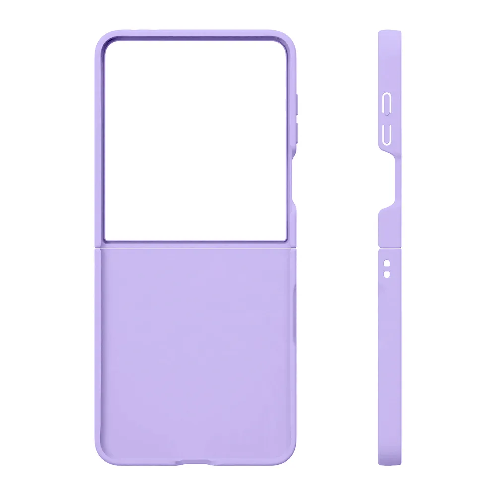 Maska Elegant Fold za Samsung F761B Galaxy Z Flip 8 ljubicasta