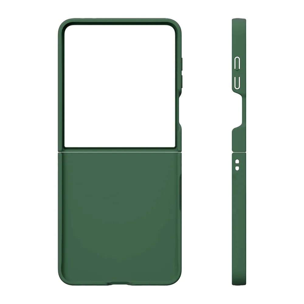 Maska Elegant Fold za Samsung F761B Galaxy Z Flip 8 zelena