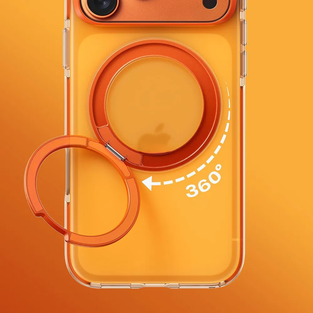 Maska Magsafe Color Ring za iPhone 15 6.1 svetlo plava