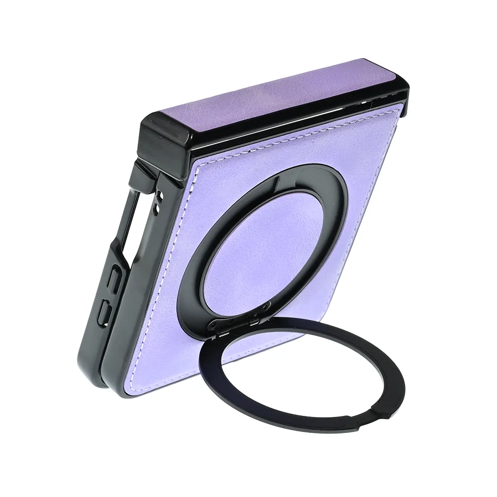 Maska Hanman Magsafe Stand ORG za Samsung F776B Galaxy Z Flip 8 ljubicasta