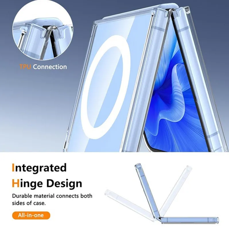 Maska Magsafe za Samsung F761B Galaxy Z Flip 8 transparent