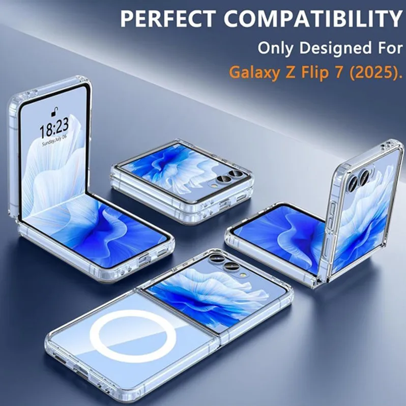 Maska Magsafe za Samsung F761B Galaxy Z Flip 8 transparent