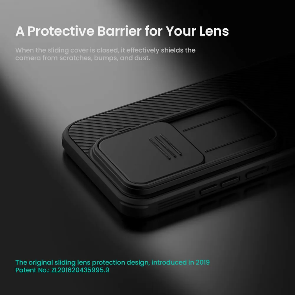 Maska Nillkin CamShield Pro za Xiaomi 17T Pro crna