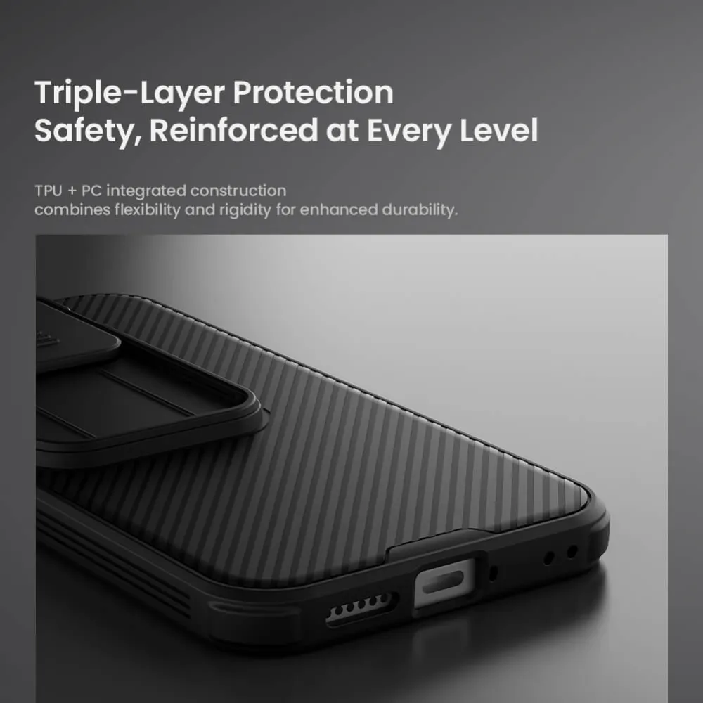 Maska Nillkin CamShield Pro za Xiaomi 17T Pro crna