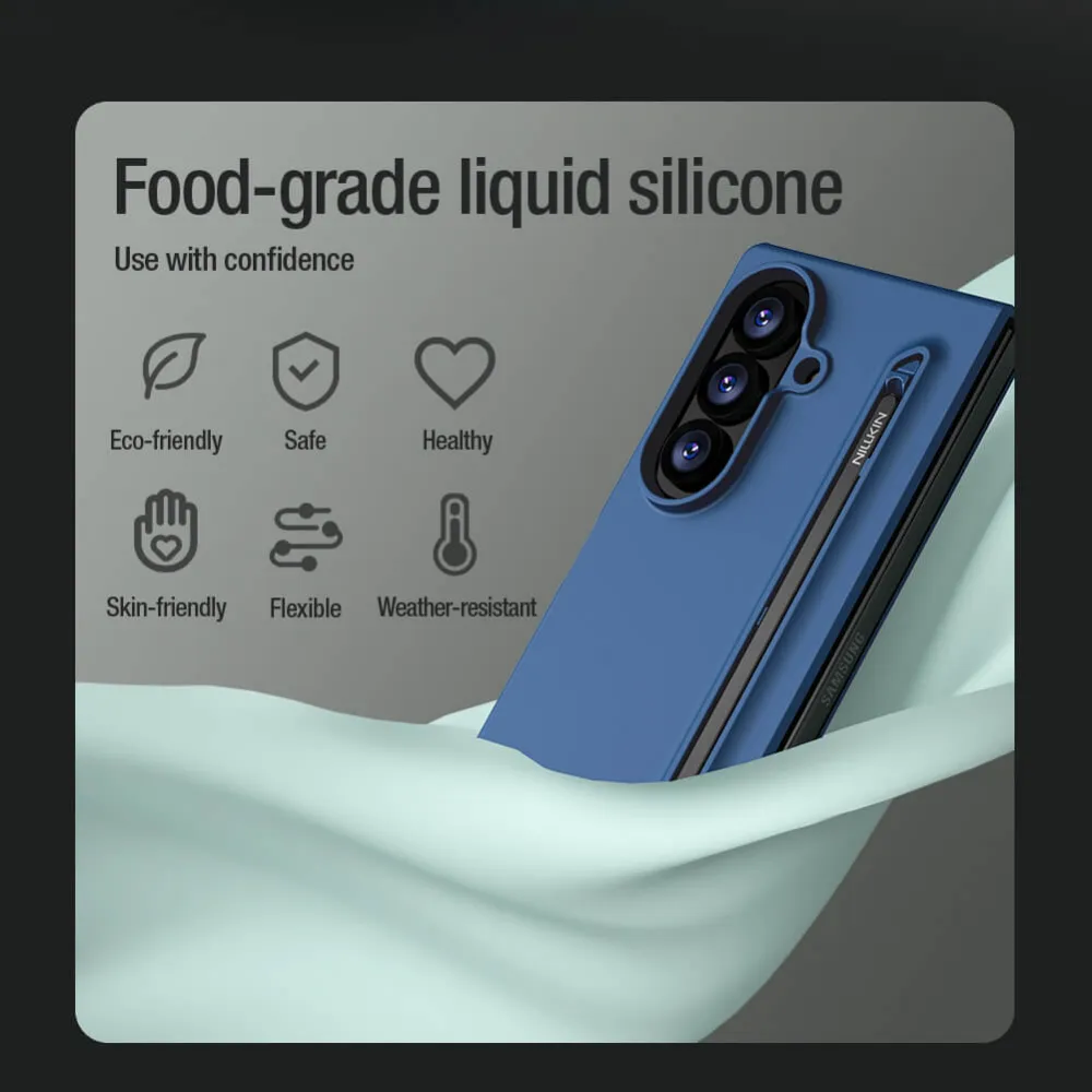 Maska Nillkin Flex Pure Fold za Samsung F976B Galaxy Z Fold 8 Ultra (S Pen) plava
