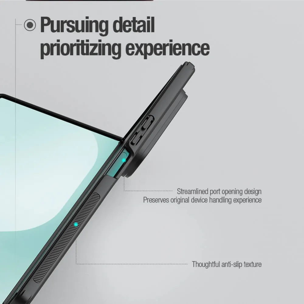 Maska Nillkin Scrub Fold Magnetic za Samsung F976B Galaxy Z Fold 8 Ultra crna