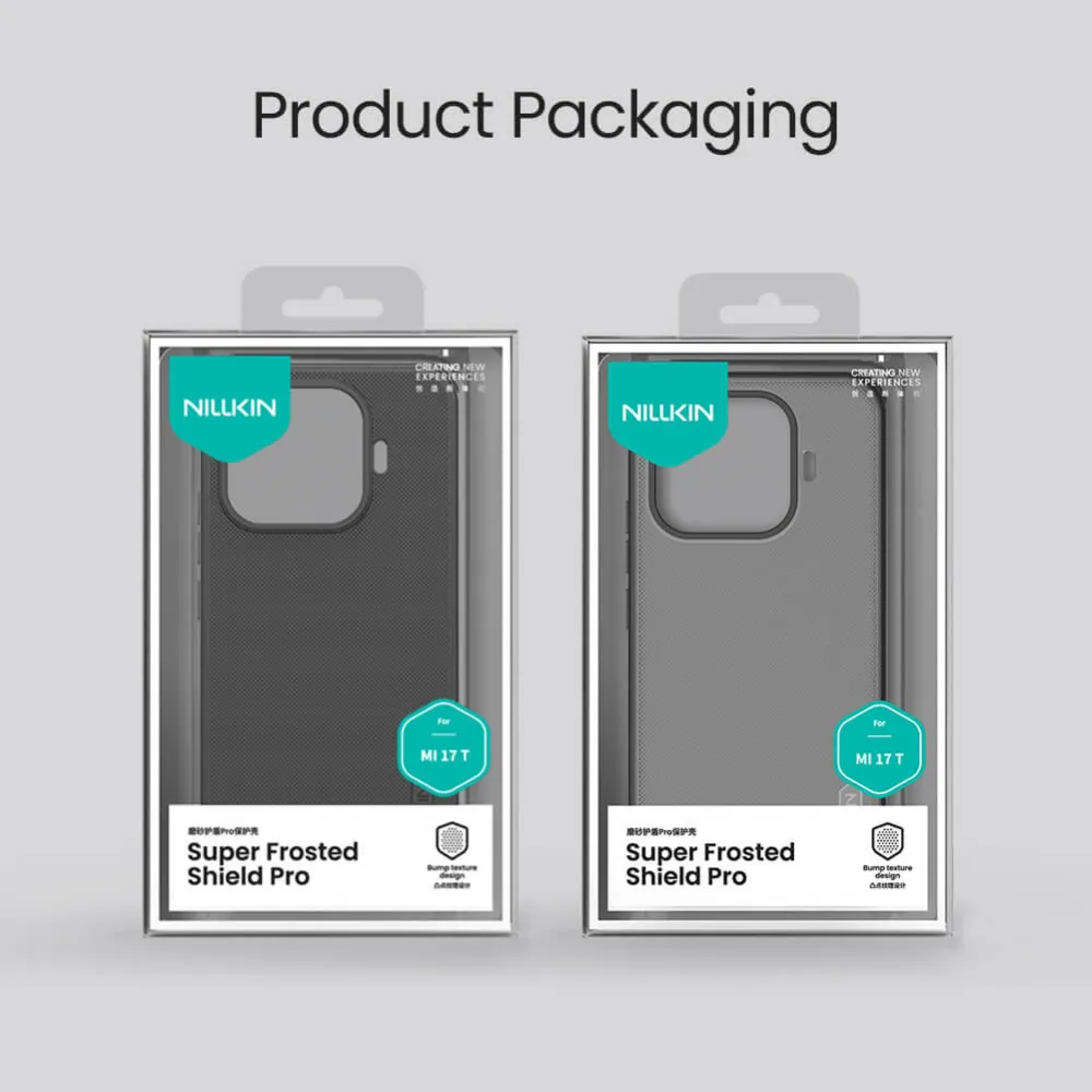 Maska Nillkin Scrub Pro za Xiaomi 17T crna