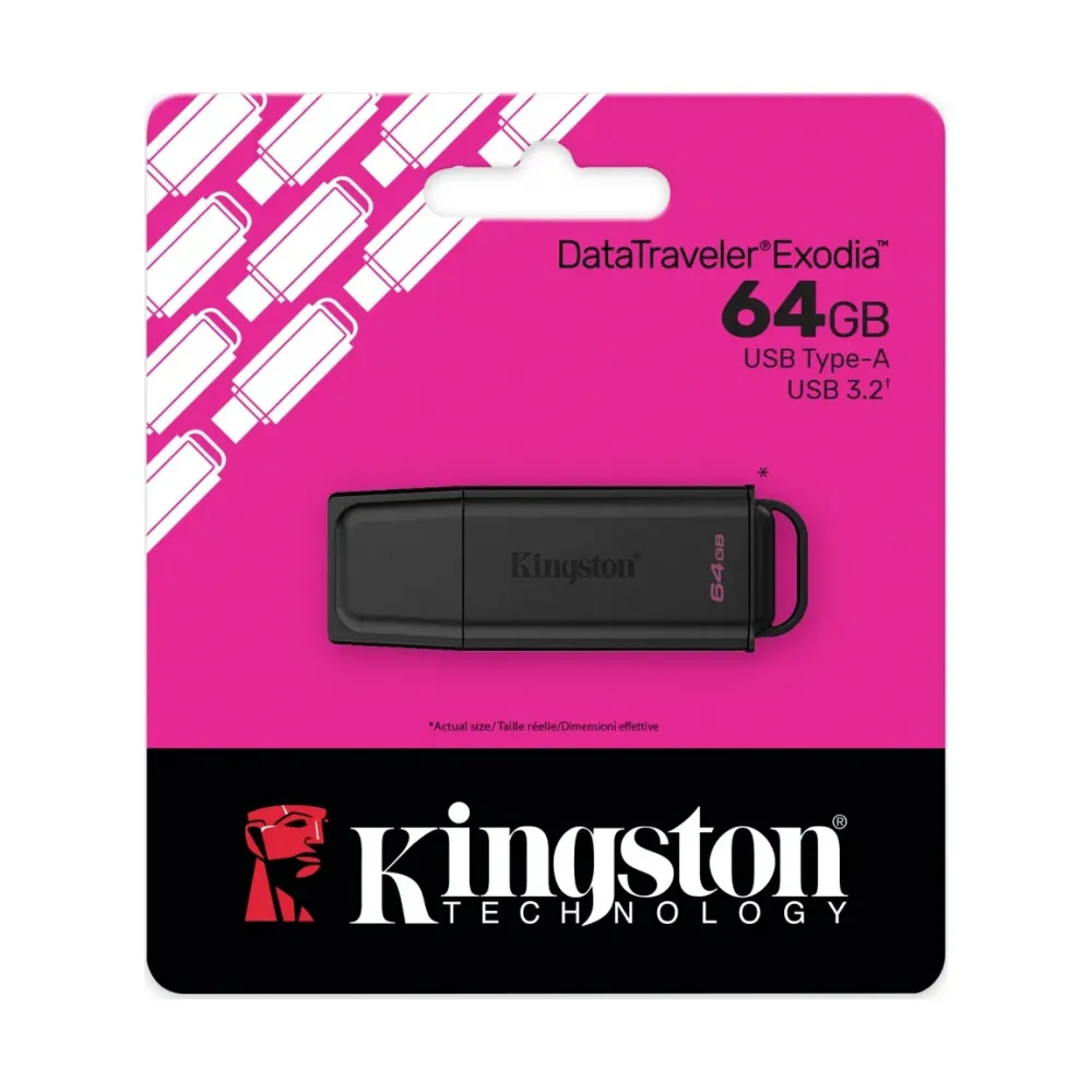 Kingston Data Traveler Exodia DTXG2 USB flash memorija 64GB 3.2 crna