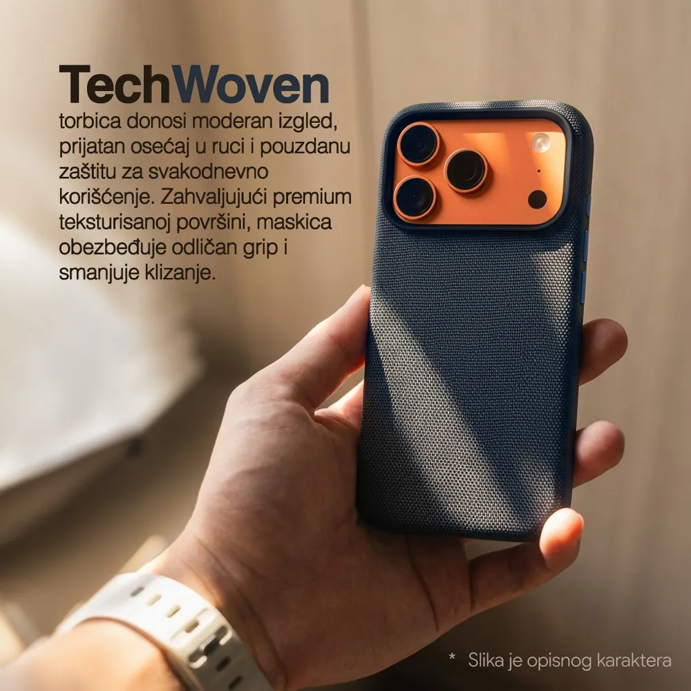 Maska Magsafe TechWoven za iPhone 16 6.1 zelena