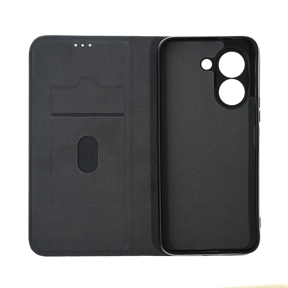 Maska Teracell Elegant Flip za Honor X7e crna