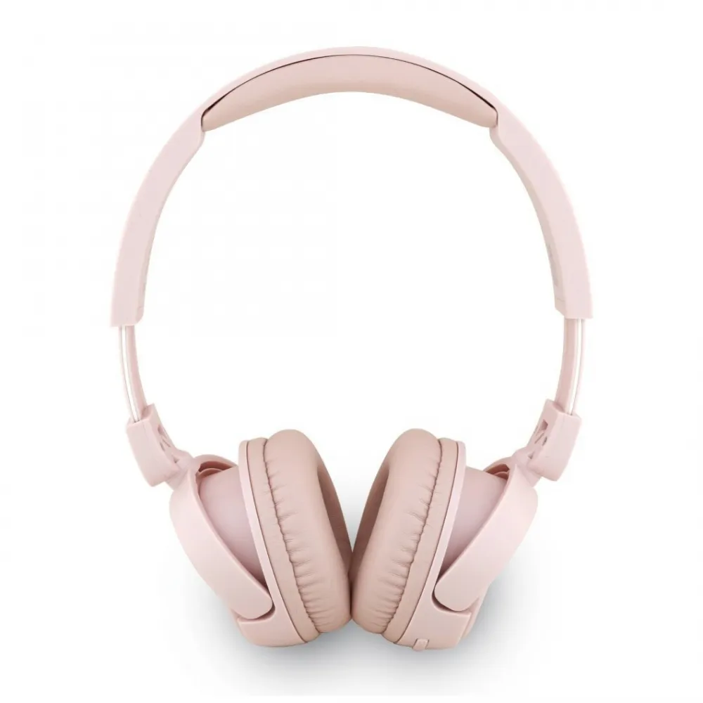 Bluetooth slusalice Guess Script Metal Logo pink (GUBHV6SCP)