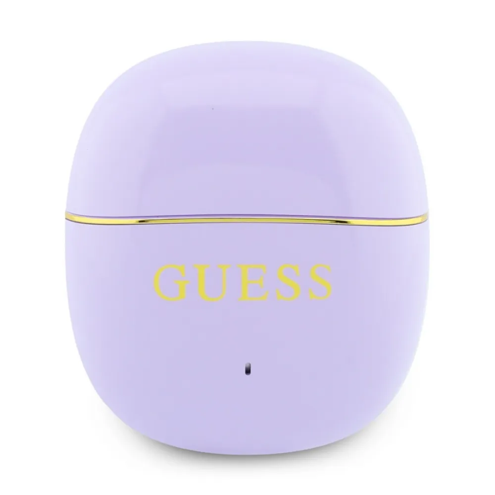 Bluetooth slusalice Guess TWS Glossy Gold Line Classic ljubiste (GUTWSG3HGECU)