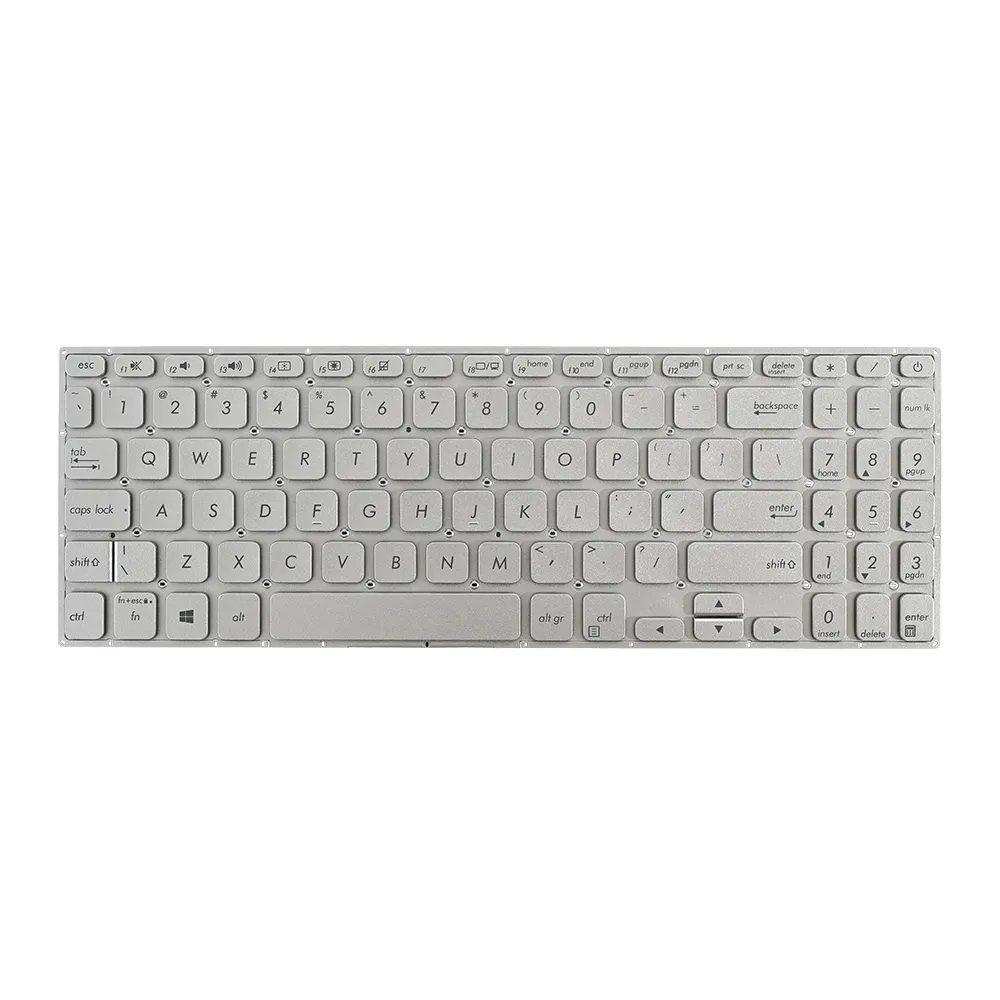 Tastatura za laptop Asus Vivobook S15 X530 K530 S530F S530UA X530FA X530UN mali enter siva