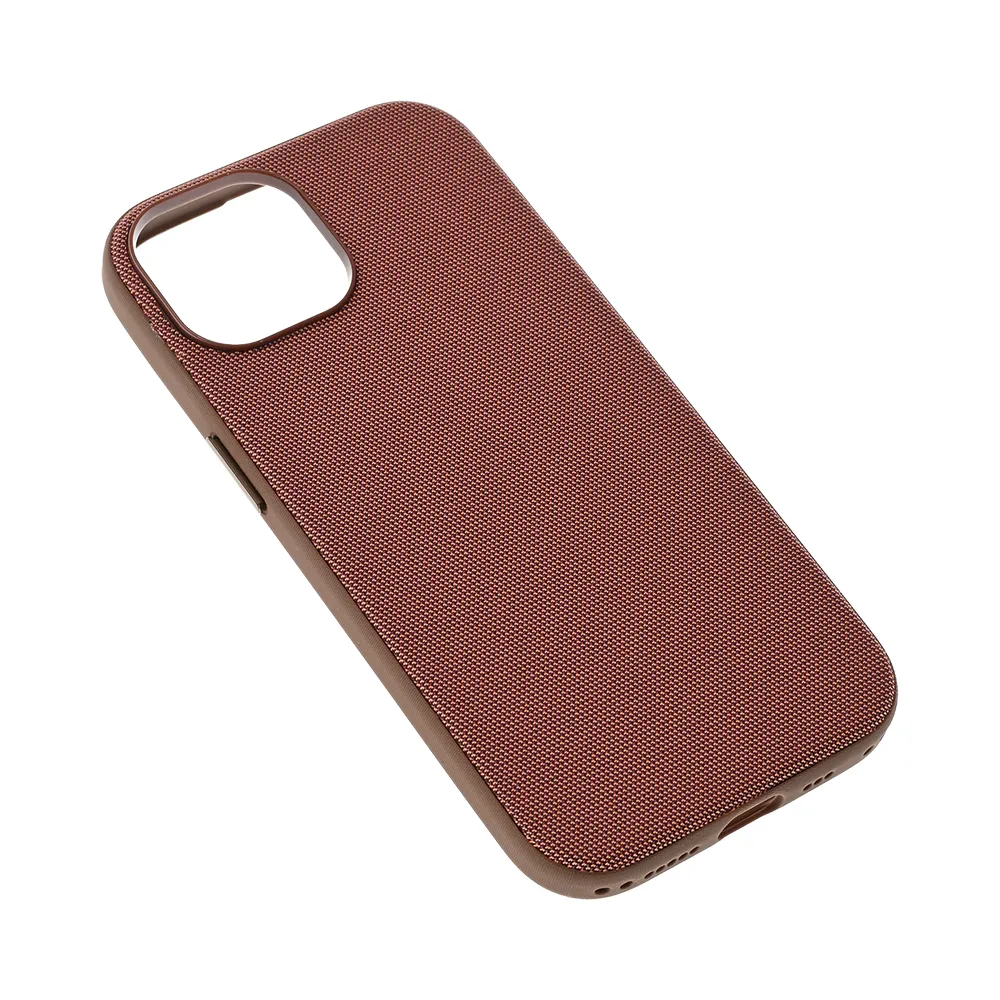 Maska Magsafe TechWoven za iPhone 15 6.1 braon
