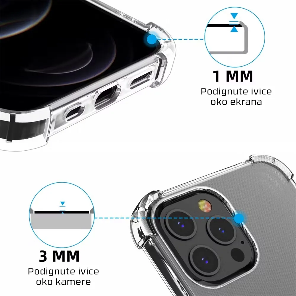 Maska Transparent Ice Cube za Samsung S741B Galaxy S26 FE