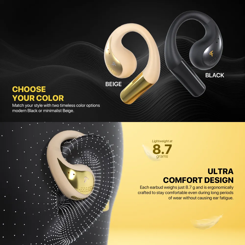 Bluetooth slusalice Fantech FT21 Groove OWS crne