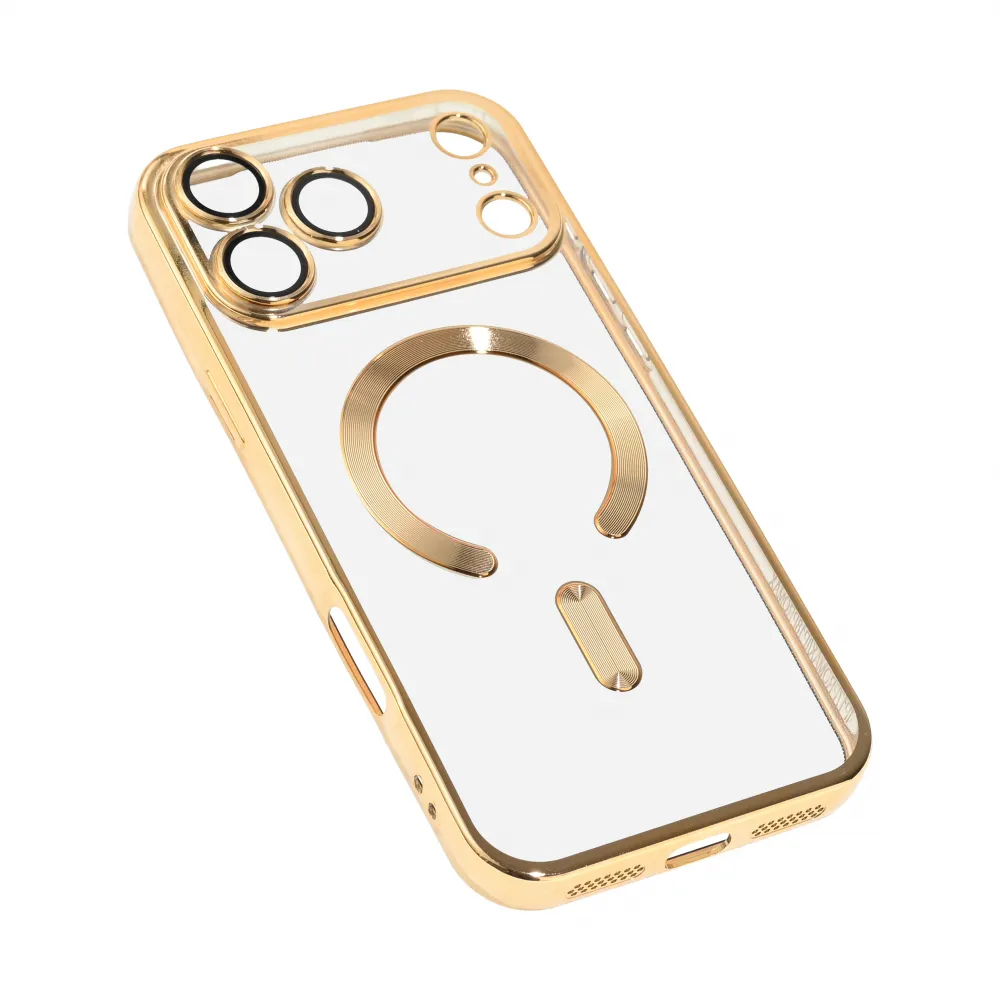 Maska Magsafe Lux za iPhone 17 Pro Max/18 Pro Max 6.9 zlatna