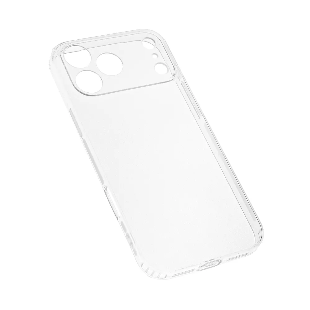 Maska silikonska Ultra Thin with pluggy za iPhone 17/18 Pro 6.3 transparent